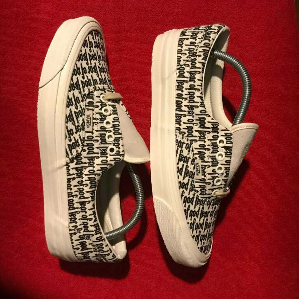 Fear of God Vans & free socks
